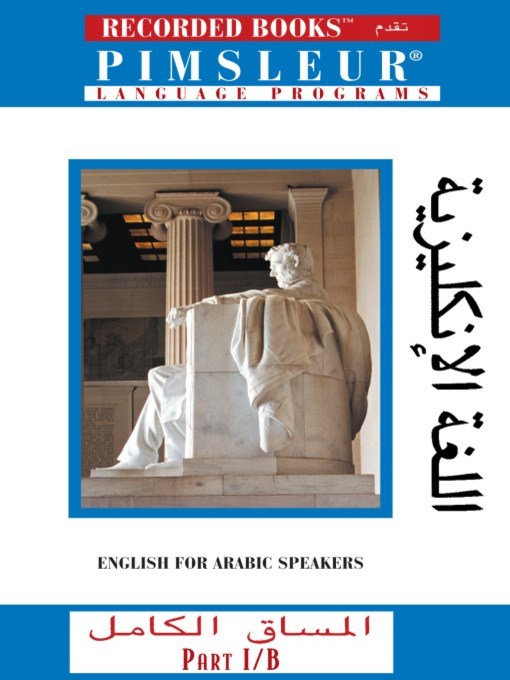 Title details for English for Arabic Speakers IB by Pimsleur Language Program - Available